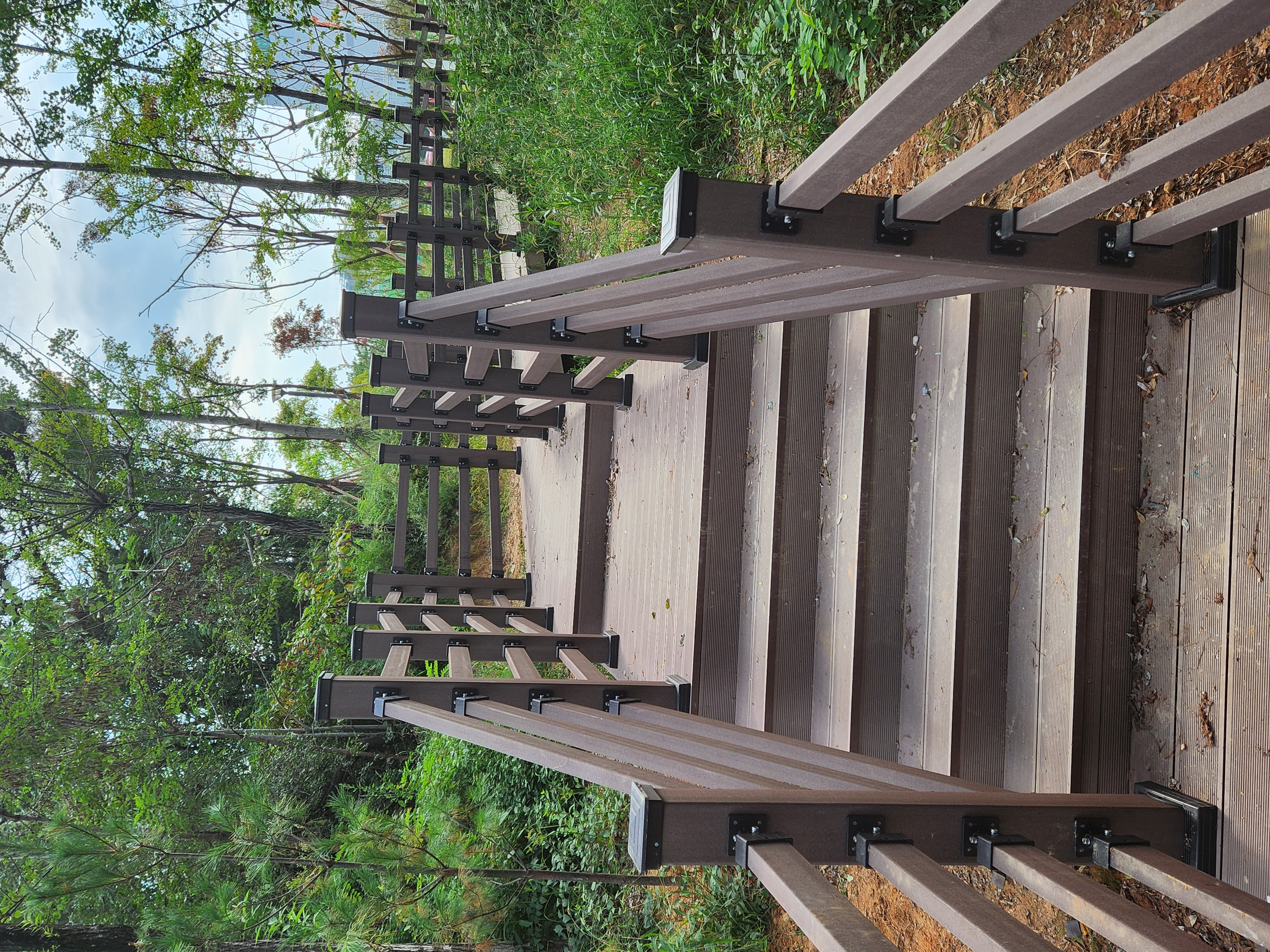이천 SK로드길 친환경 합성목재 데크 시공 — 사진 6