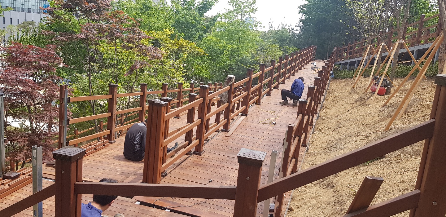 태안 해안 산책로 프리미엄 합성목재 데크 — 사진 15