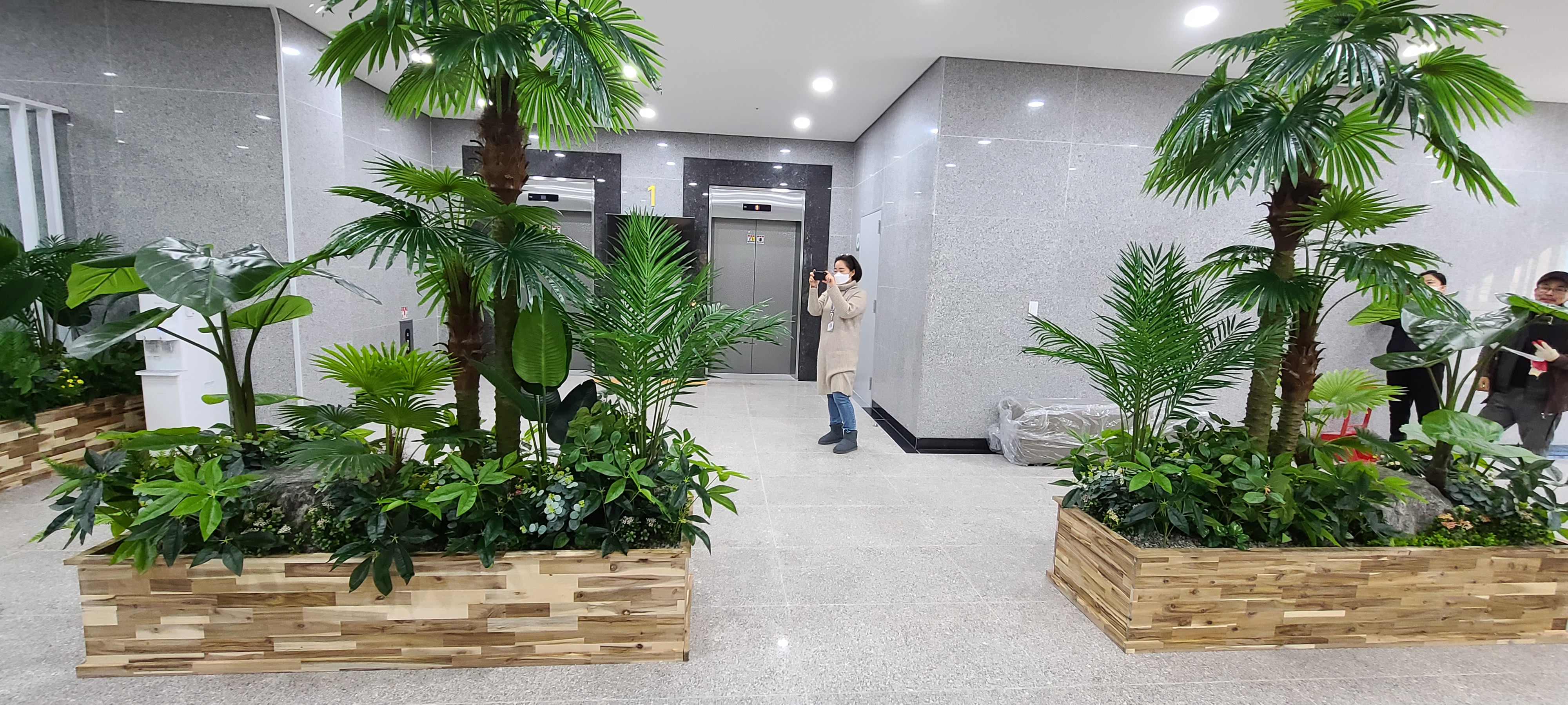 양천구문화회관 이동형 플랜트 조경 — 사진 4