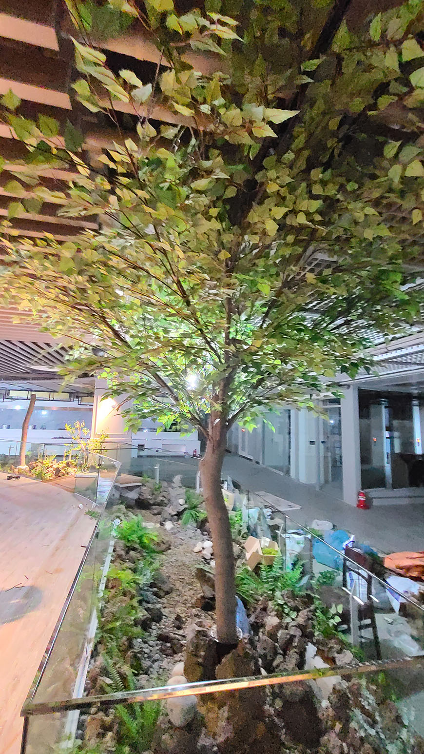 인천 실내 수경형 계류 정원 연출 — 사진 7